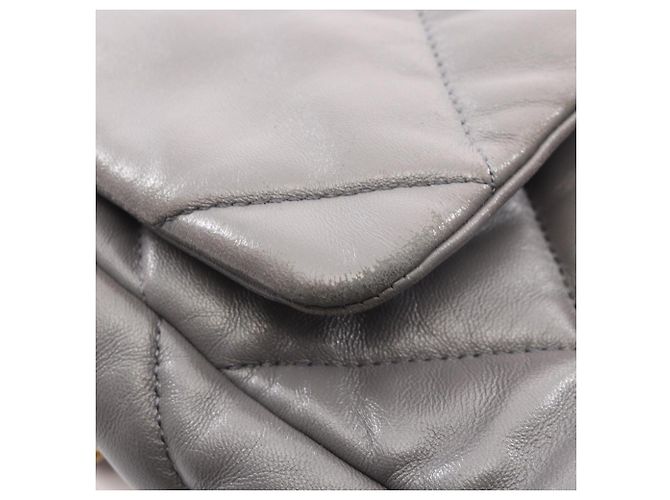 Chanel 19 Dixneuf Matelassé Borsa a Spalla 2-Way Marrone - vista 6