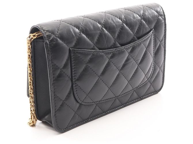Chanel 2.55 Matelassé Mini Shoulder Bag Negro - vista 2