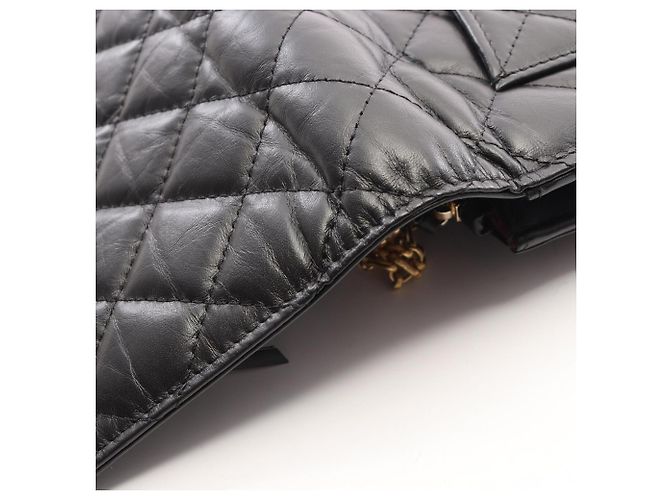 Chanel 2.55 Matelassé Mini Shoulder Bag Negro - vista 6