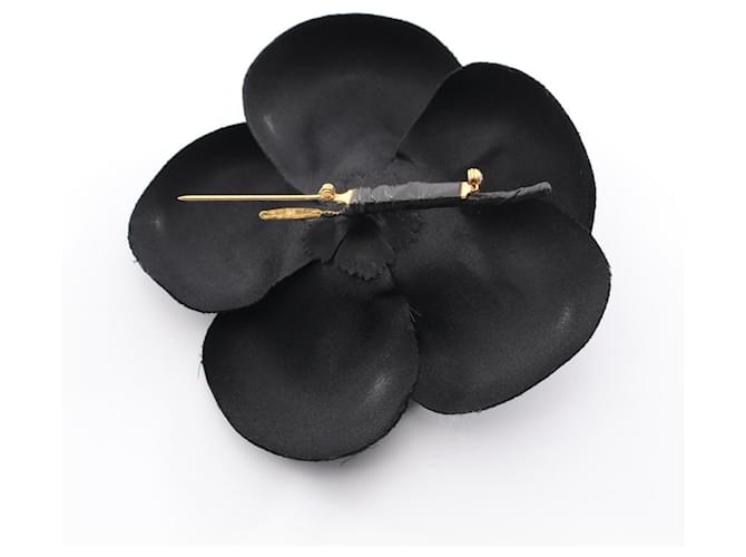 Spilla Camelia Chanel Nero - vista 2