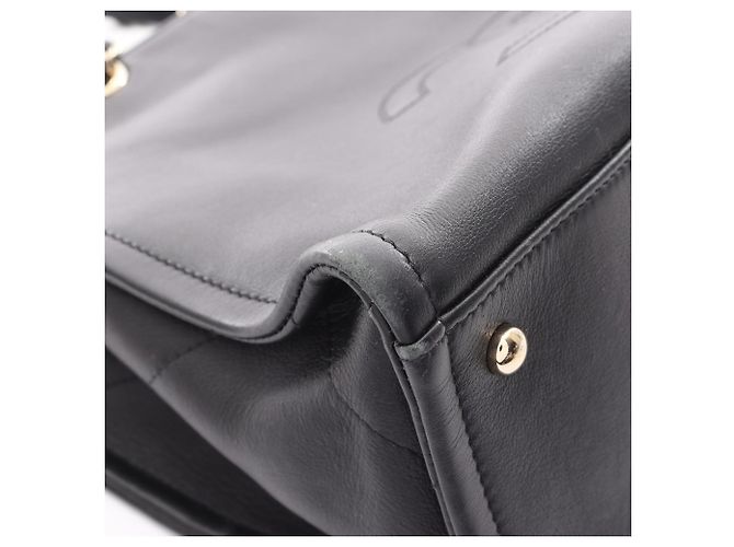 Borsa a Spalla Chanel Coco Mark Nero - vista 11