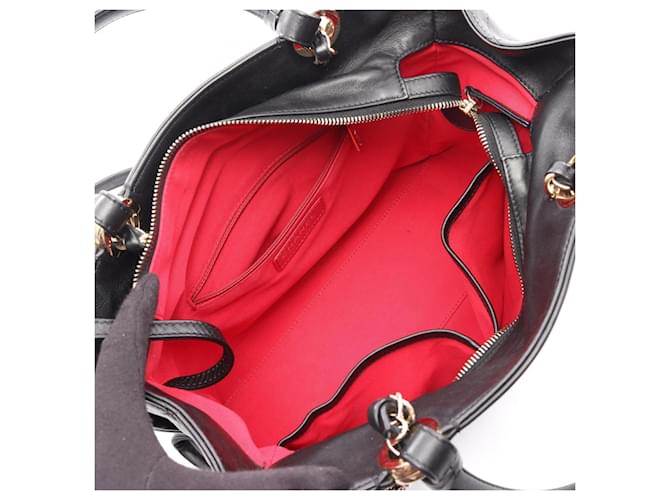 Borsa a Spalla Chanel Coco Mark Nero - vista 3