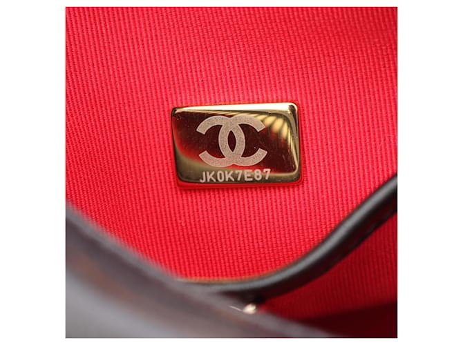 Borsa a Spalla Chanel Coco Mark Nero - vista 5