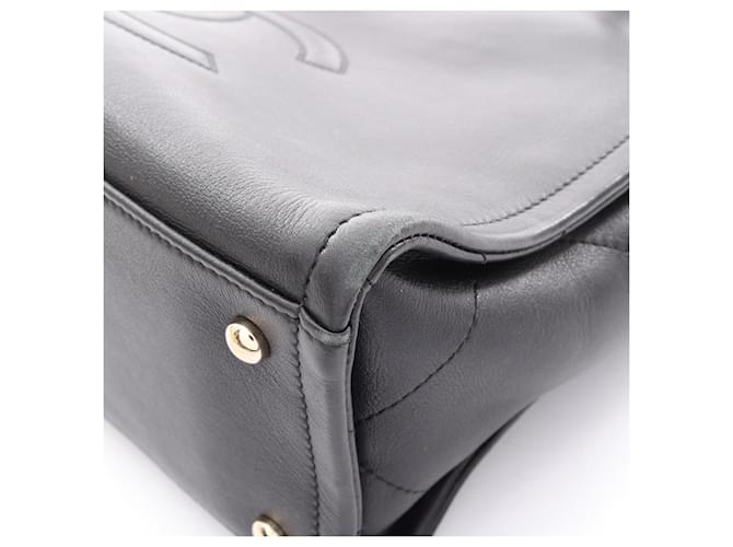 Borsa a Spalla Chanel Coco Mark Nero - vista 8