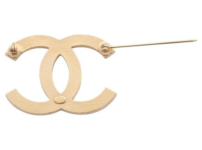 Spilla Chanel Coco Mark placcata oro D'oro - vista 2