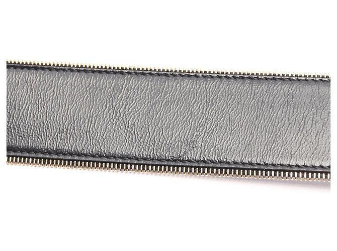 Chanel Coco Mark Ledergürtel für Damen Schwarz - Ansicht 5