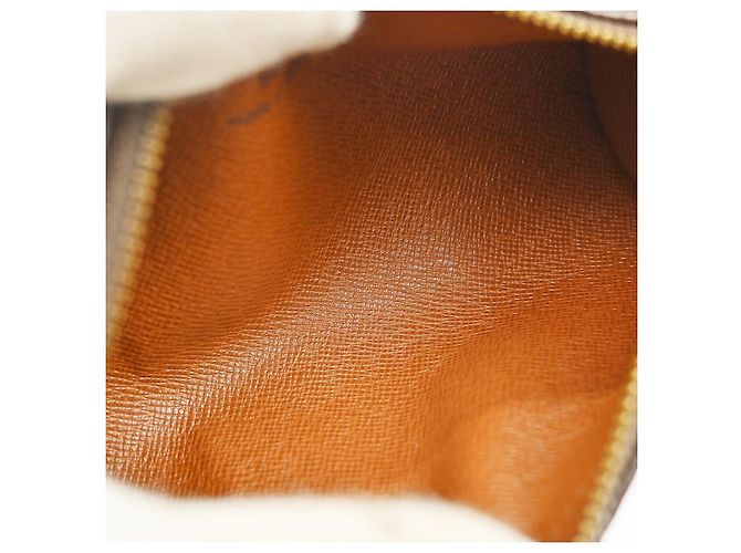 Louis Vuitton Papillon Pochette Monogram Canvas Mini Brown - view 3