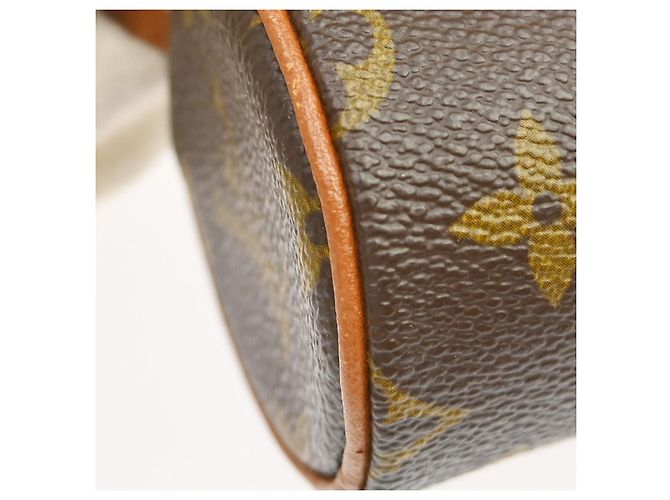 Louis Vuitton Papillon Pochette Monogram Canvas Mini Brown - view 7