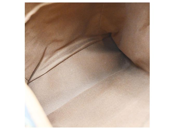 Louis Vuitton Vintage Montsouris Monogram Canvas GM Marron - vue 3