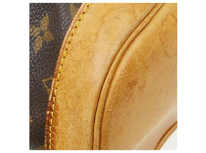 Louis Vuitton Vintage Montsouris Monogram Canvas GM Marron - vue 7