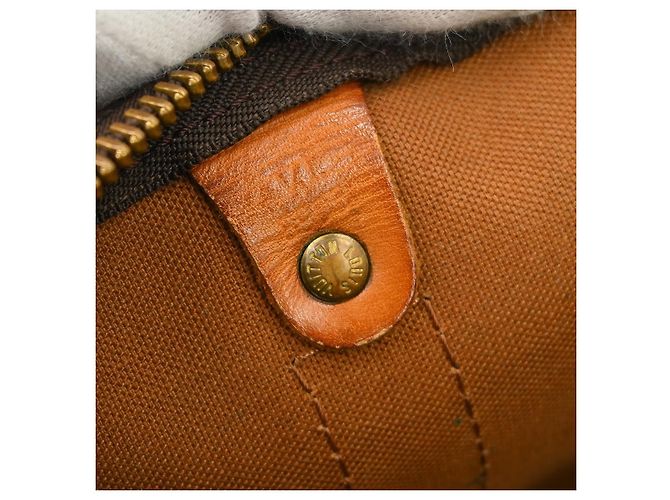 Louis Vuitton Keepall Monogram Canvas 45 Marrone - vista 4
