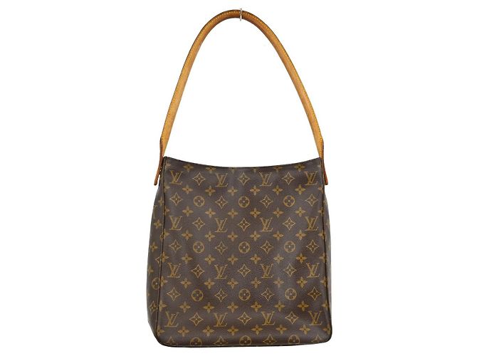 Louis Vuitton Monogram Looping Monogram Canvas GM Marrone - vista 2