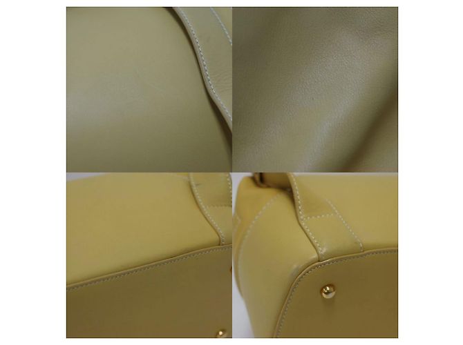 Loewe Anton Lederrucksack in Gelb - Ansicht 13