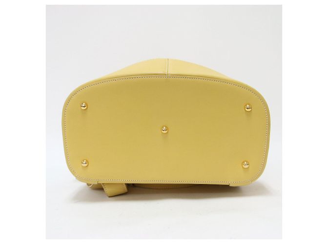 Loewe Anton Lederrucksack in Gelb - Ansicht 7