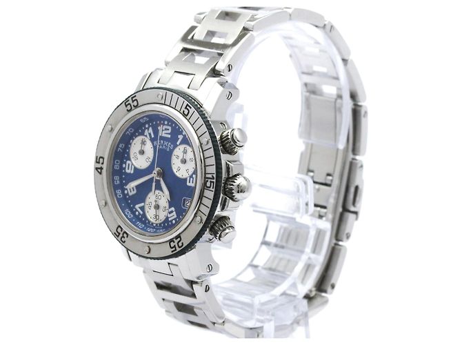 Reloj mujer Hermès Clipper Diver Chronograph Quartz CL2.317 - vista 2