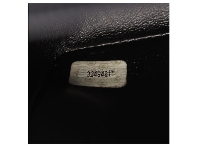 Mini borsa a tracolla Chanel Chevron V-Stitch Nero - vista 5