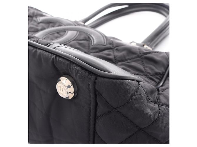 Borsa Tote Chanel Paris New York Line Nero - vista 11