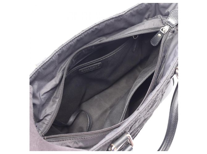 Borsa Tote Chanel Paris New York Line Nero - vista 3
