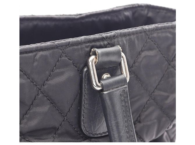 Borsa Tote Chanel Paris New York Line Nero - vista 9