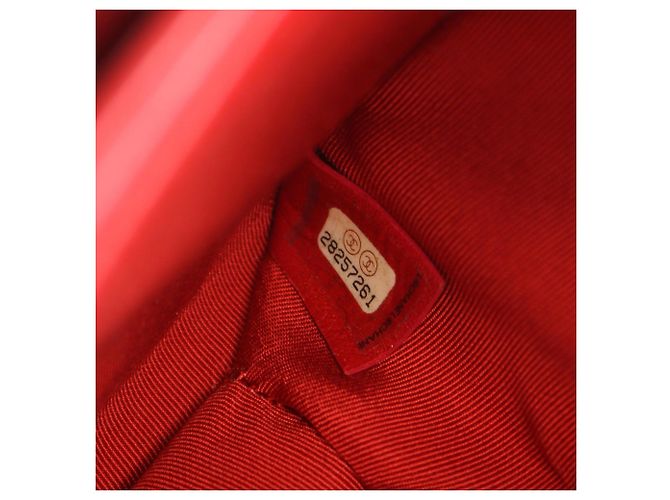 Borsa Chanel Matelassé 2-Way in pelle rossa Rosso - vista 5