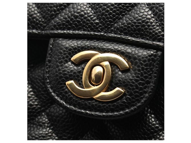 Timeless Borsa a Spalla Chanel Matelassé Double Flap Nero - vista 7