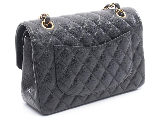 Timeless Borsa a tracolla Chanel Matelassé Double Flap Nero - vista 2