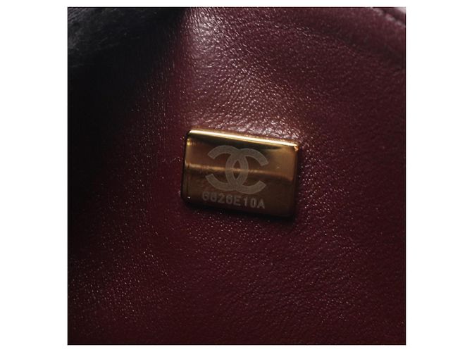Timeless Borsa a tracolla Chanel Matelassé Double Flap Nero - vista 5