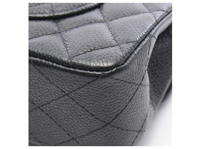 Timeless Borsa a tracolla Chanel Matelassé Double Flap Nero - vista 8