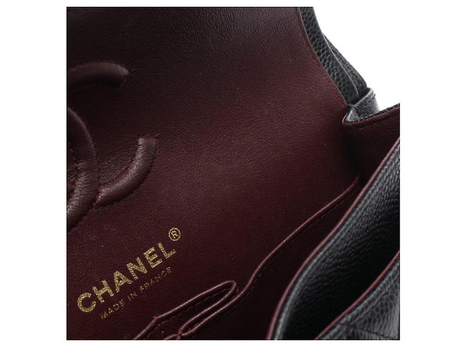 Timeless Borsa a tracolla Chanel Matelassé Double Flap Nero - vista 9
