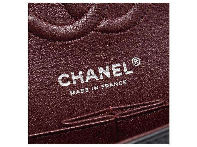 Borsa a tracolla Chanel Matelassé Double Flap Nero - vista 4