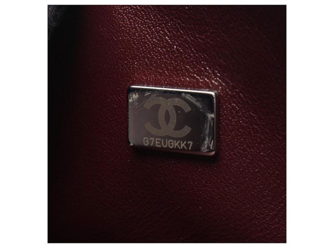 Borsa a tracolla Chanel Matelassé Double Flap Nero - vista 5
