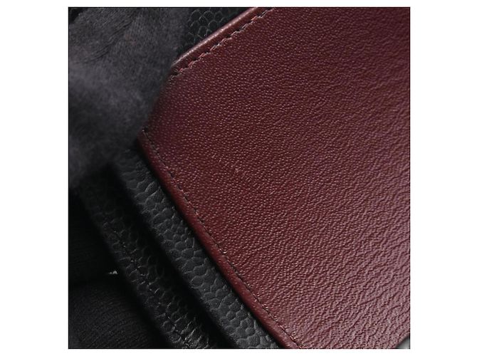 Borsa a tracolla Chanel Matelassé Double Flap Nero - vista 7