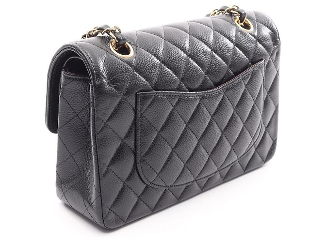 Timeless Borsa a tracolla Chanel Matelassé Double Flap Nero - vista 2