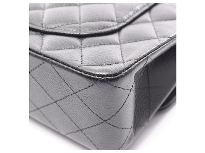 Timeless Borsa a tracolla Chanel Matelassé Double Flap Nero - vista 6