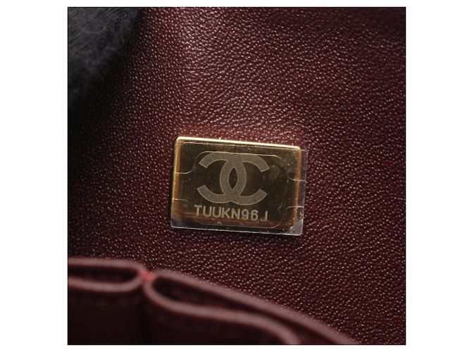 Borsa a Spalla Chanel Matelassé Double Flap Nero - vista 5