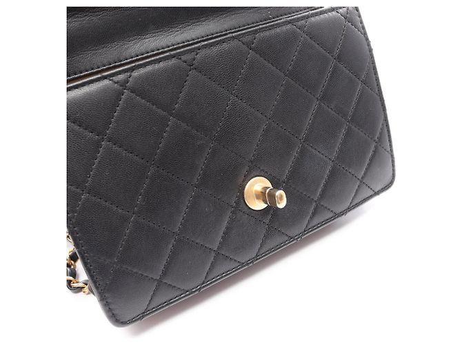 Chanel Matelassé Schultertasche Schwarz - Ansicht 11
