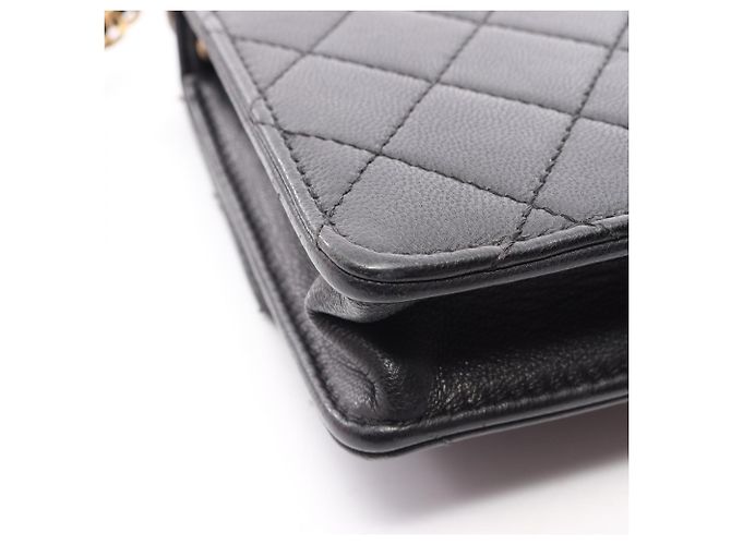 Chanel Matelassé Schultertasche Schwarz - Ansicht 15