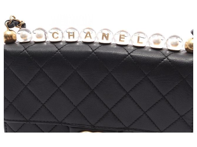 Chanel Matelassé Schultertasche Schwarz - Ansicht 18