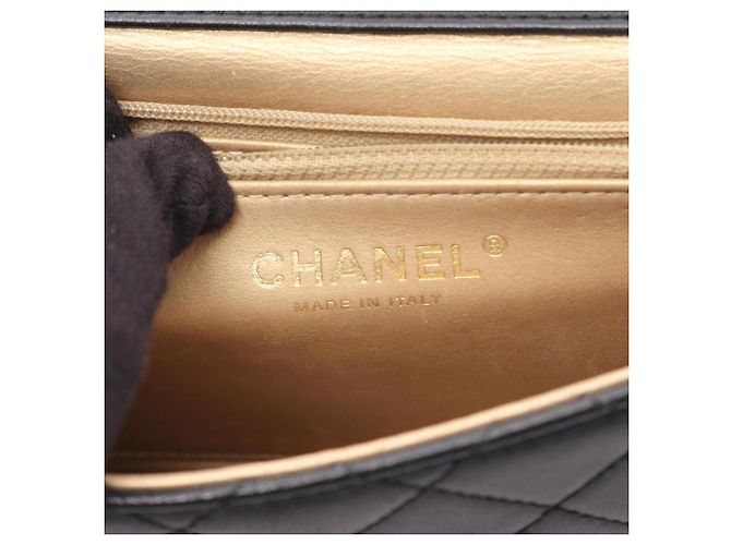Chanel Matelassé Schultertasche Schwarz - Ansicht 4