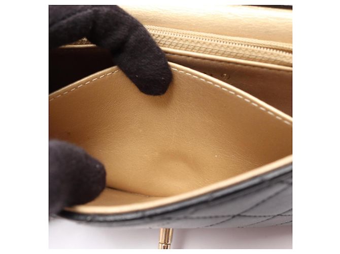 Chanel Matelassé Schultertasche Schwarz - Ansicht 7