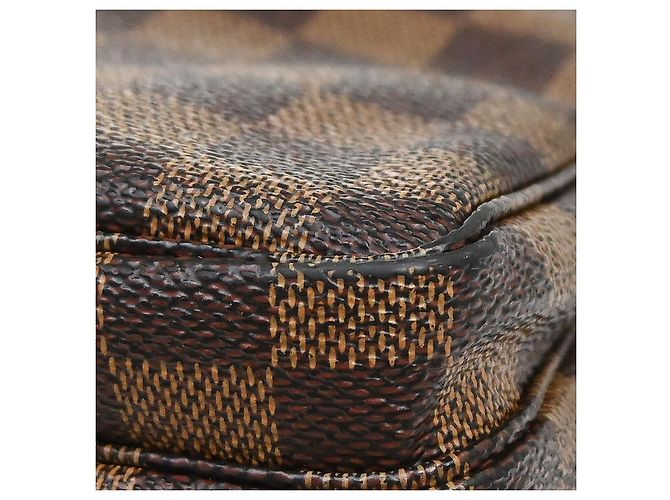 Borsa Louis Vuitton Naviglio Damier Marrone - vista 7