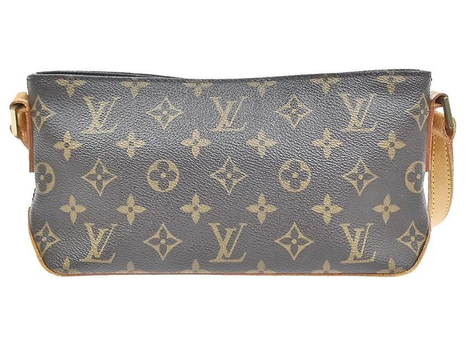 Louis Vuitton Trotteur Monogram Canvas Marrone - vista 2