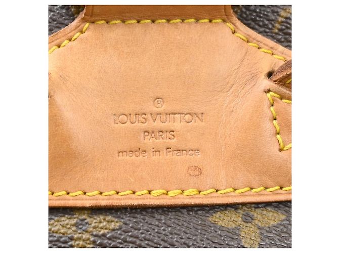 Louis Vuitton Montsouris Monogram Canvas MM Marrone - vista 4