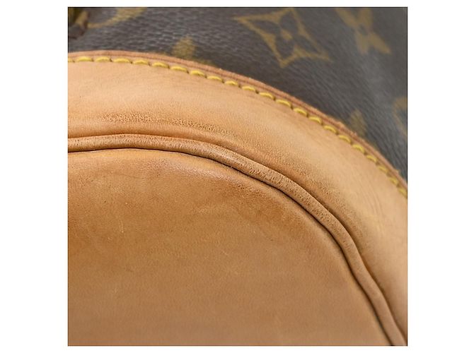 Louis Vuitton Montsouris Monogram Canvas MM Marrone - vista 7