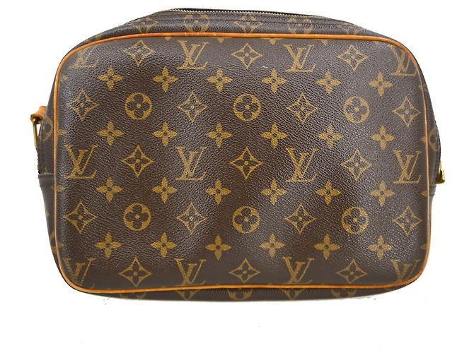 Bolso Reporter Louis Vuitton Monogram Canvas PM Castaño - vista 2