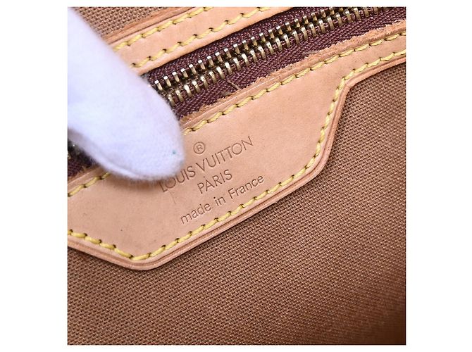 Louis Vuitton Cabas Mezzo Monogram Canvas Marrone - vista 4