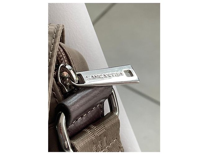 Autre Marque Borsa a tracolla Lancaster nylon beige - vista 3