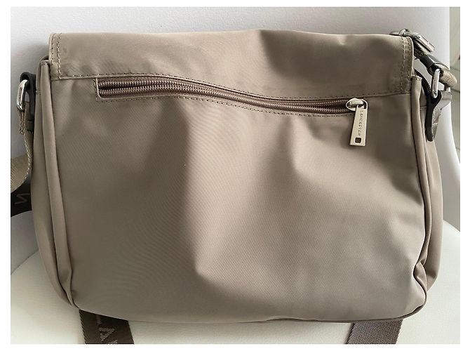 Autre Marque Borsa a tracolla Lancaster nylon beige - vista 5