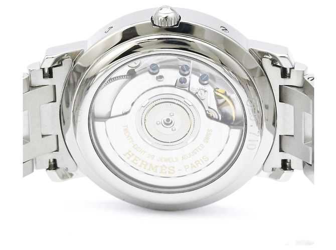 Hermès Relógio automático de aço Hermes Clipper Power Reserve CL5.710 - vista 7