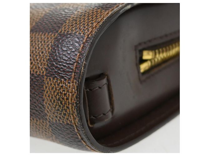Louis Vuitton Pochette Saint Louis Damier Ebene Marrone - vista 6